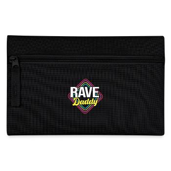 Rave Raver Techno music Techno bass Mischpult - Federtasche - Schwarz - Vorne