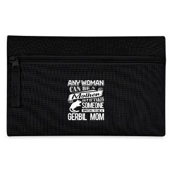 Gerbil Proud To Be Gerbil Mom - Pencil Case - black - Front