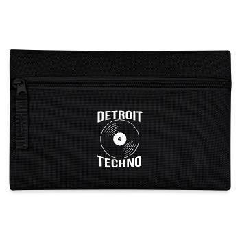 Rave Raver Techno music Techno bass Mischpult - Federtasche - Schwarz - Vorne