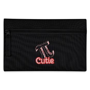 Pi Day Cutie Pi - Pencil Case - black - Front