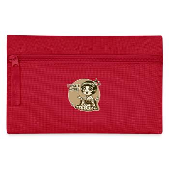 Chibi Japanese Geisha - Pencil Case - red - Front
