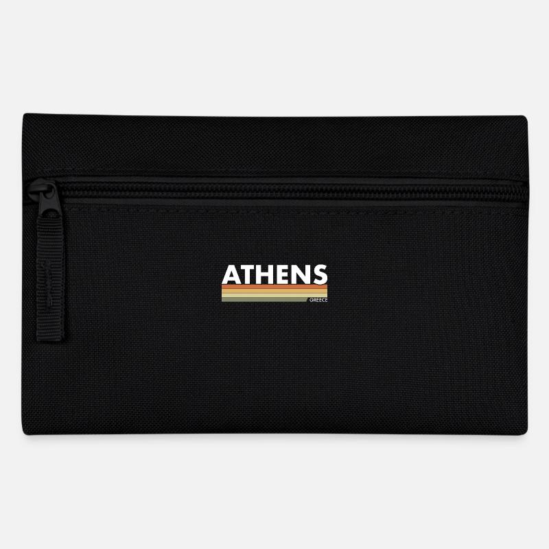 Athènes Grèce Grec Grec - Trousse - noir