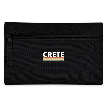 Crete Griechenland Griechische Grieche - Federtasche - Schwarz - Vorne