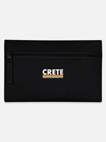 Crete Griechenland Griechische Grieche - Federtasche - Schwarz