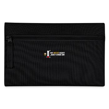 My Beer Light Goes On - Funny Beer Lover - Pencil Case - black - Front