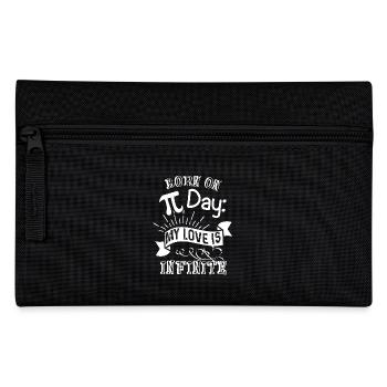Pi Day Born To Pi Day - Pencil Case - black - Front