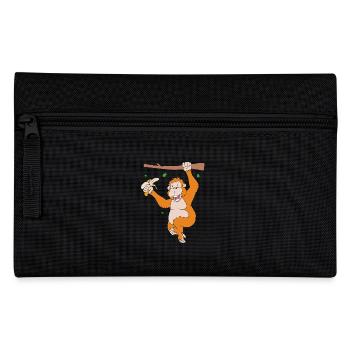 Orang Utan - Federtasche - Schwarz - Vorne