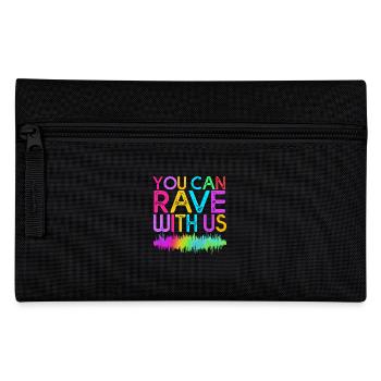 Rave Raver Musique techno Techno basse Table de mixage - Trousse - noir - Devant
