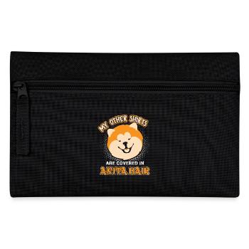 My Other Shirts Are Covered In Akita Hair - Pencil Case - black - Front
