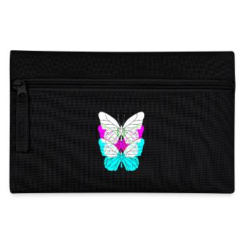 Rave Raver Techno music Techno bass Mischpult - Federtasche - Schwarz - Vorne