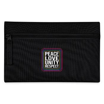 Rave Raver Techno music Techno bass Mischpult - Federtasche - Schwarz - Vorne