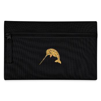 Narwhal Geometric - Pencil Case - black - Front