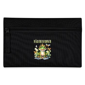 Froschkostüm Party MÄRCHENFROSCH Lustiges - Federtasche - Schwarz - Vorne