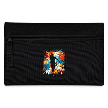 Boule Boccia Boule player - Pencil Case - black - Front
