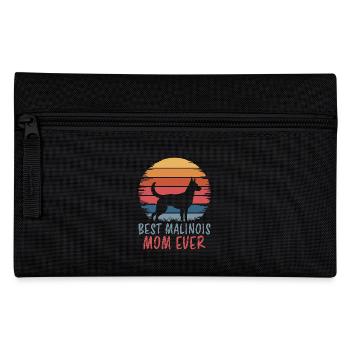 Belgischer Schäferhund Spruch Malinois Geschenk - Federtasche - Schwarz - Vorne