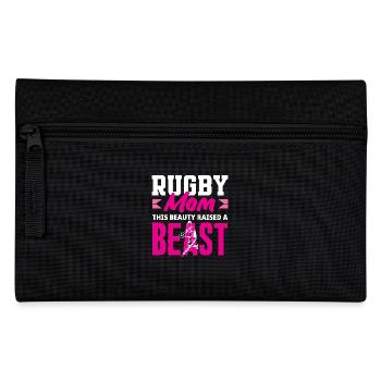 Rugby Spieler Mama Erhob Diese Schönheit - Federtasche - Schwarz - Vorne