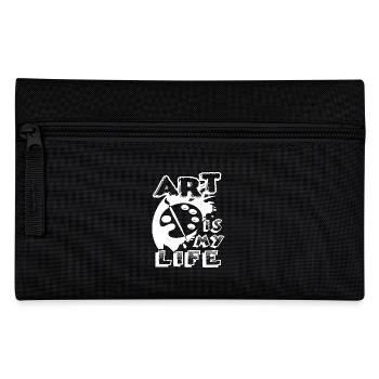 Artist Art Is My Life - Pencil Case - black - Front