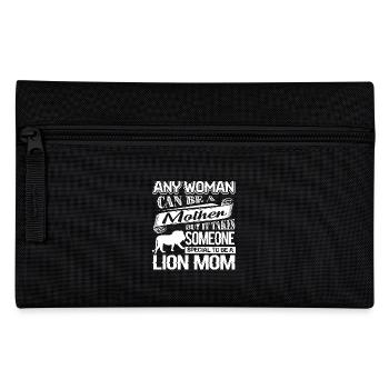 Lion Proud To Be Lion Mom - Pencil Case - black - Front