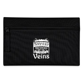 Norway Blood Run Through My Veins - Pencil Case - black - Front