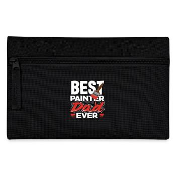 Bester Maler Papa Aller Zeiten - Federtasche - Schwarz - Vorne