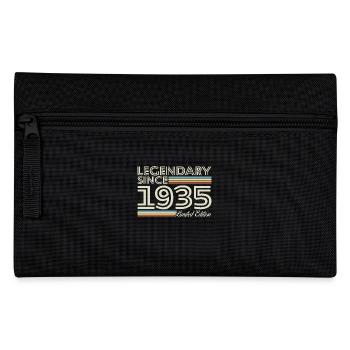 1935 Vintage Retro 90 Jahre Geburtstagsgeschenk - Federtasche - Schwarz - Vorne