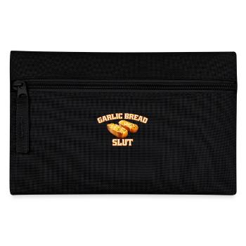 Garlic Bread Liebhaber Humorvolle Knoblauchbrot - Federtasche - Schwarz - Vorne