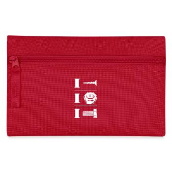 Vis écrou boulon Humorous Craftsman - Trousse - rouge - Devant