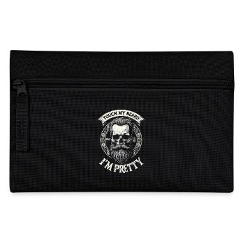 Touch My Beard and Tell Me I'm Pretty - Pencil Case - black - Front