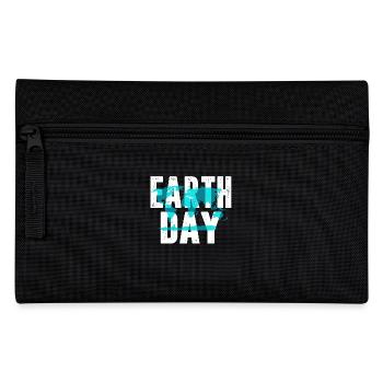 Earth Day Save The Earth - Pencil Case - black - Front