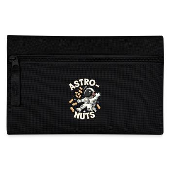 Astro Nuts Astronaut Nüsse für einen Astronauten - Federtasche - Schwarz - Vorne