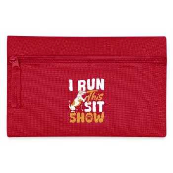 Dresseur de chiens Équipement de dressage de chiens pour dresseurs - Trousse - rouge - Devant