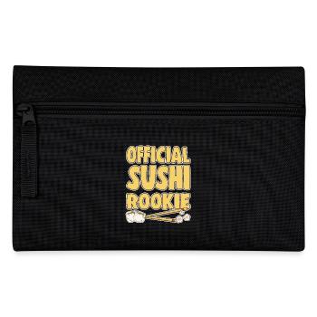 Japanese Food Lover Official Sushi Rooklie - Federtasche - Schwarz - Vorne