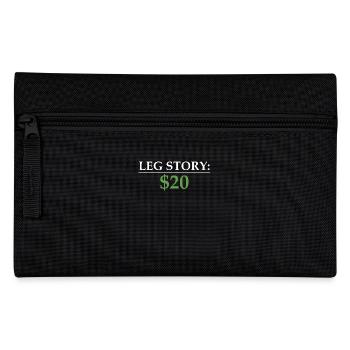 Leg Story : 20 $ Récit humoristique - Trousse - noir - Devant