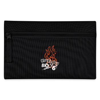 Basket-ball 6e anniversaire Basketteur - Trousse - noir - Devant