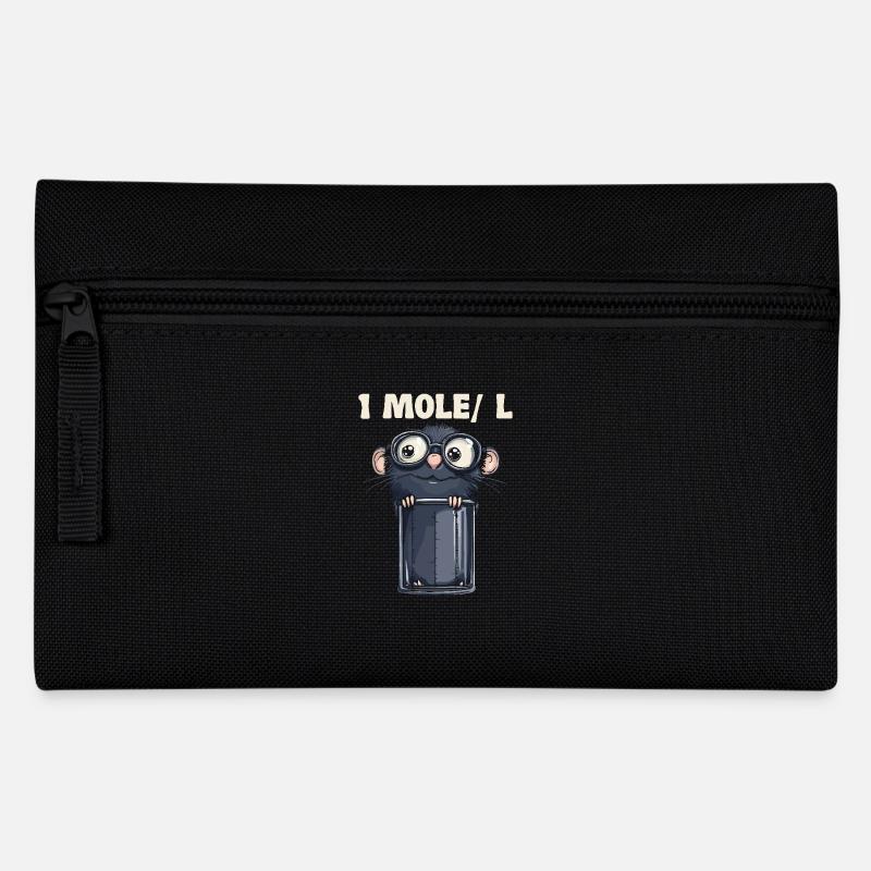 1 mole/l Chimie Humour pour les scientifiques et les scientifiques - Trousse - noir
