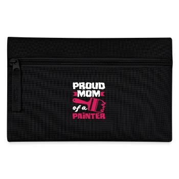 Proud Mom of a Painter - Pencil Case - black - Front