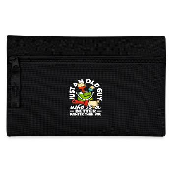 Old Painter Better Than You Saying - Pencil Case - black - Front