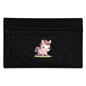 Horses Horse - Pencil Case - black - Front