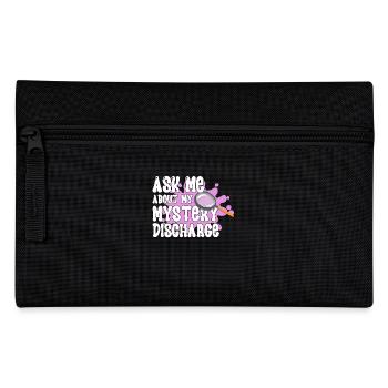 Interrogez-moi sur ma mystérieuse sortie - Trousse - noir - Devant