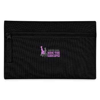 Illustration de l’autonomisation des personnes handicapées pour - Trousse - noir - Devant