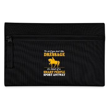 Dressage Dressage Cheval Dressage Cavalier - Trousse - noir - Devant