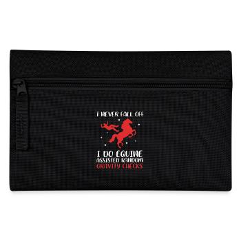 Dressage Dressage Cheval Dressage Cavalier - Trousse - noir - Devant