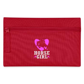 Dressage Dressage Cheval Dressage Cavalier - Trousse - rouge - Devant