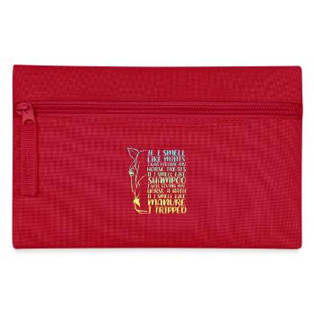 Dressage Dressage Horse Dressage Rider - Pencil Case - red - Front