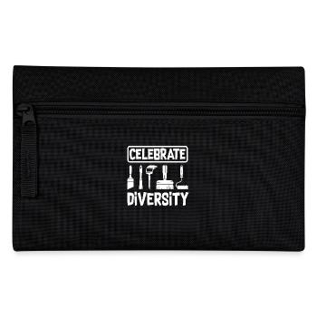 Painters Celebrate Diversity Creativity - Pencil Case - black - Front