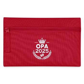 Opa 2025 - Federtasche - Rot - Vorne