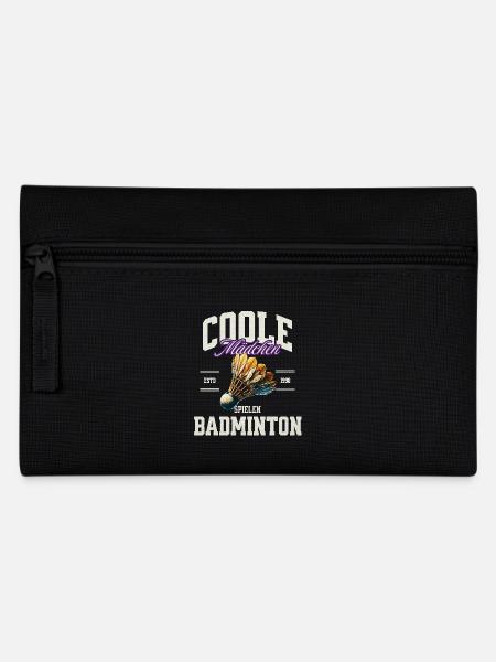 Badminton Mädchen - Federtasche - Schwarz