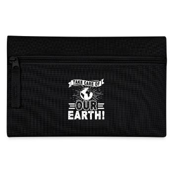 Earth Day Save Our Earth - Pencil Case - black - Front