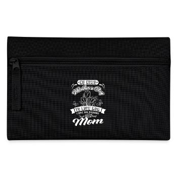 Mother's Day I Love Mom Everyday - Pencil Case - black - Front