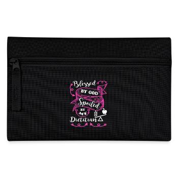 Dietitian Spoiled By My Dietitian - Pencil Case - black - Front